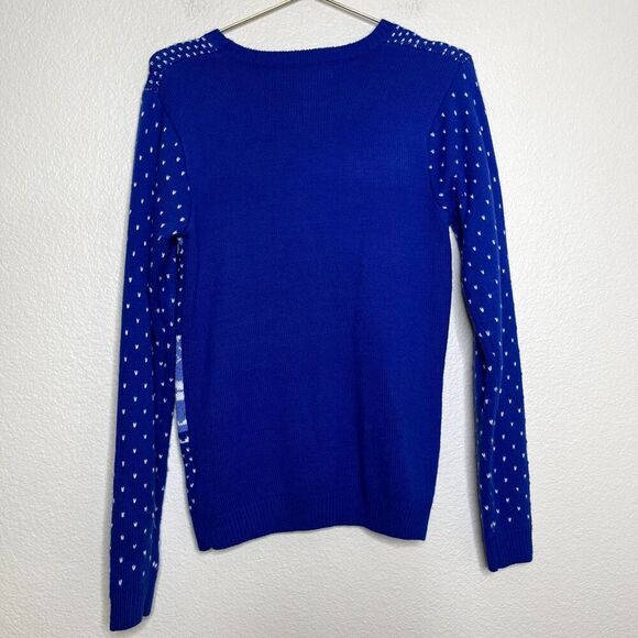 Jolly Sweaters Small Christmas Beer Mug Snowman Knit Ugly Fair Isle Snowflake - Picture 10 of 10